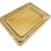 Wooden Natural Bamboo Serving Tray Set of 3   Elegant Home Kitchen Restaurant Food Trays, Eco-Friendly, Sturdy, Versatile, Easy to Clean,