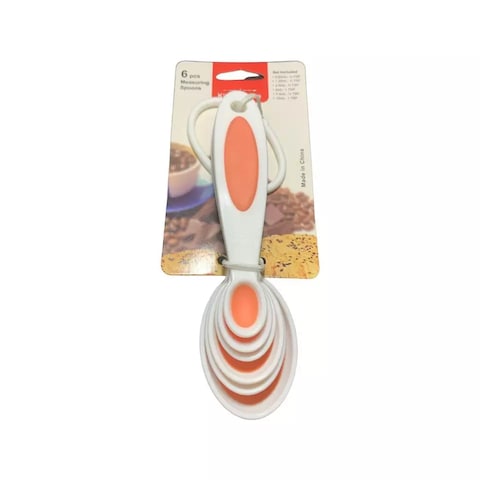 Kitchenware Measuring Spoons Set (6 Pieces) &ndash; Stainless Steel, Accurate Measurement for Cooking &amp; Baking, Dishwasher Safe, Durable