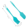 Silicone Brush &amp; Spatula Set with Plastic Handle - Non-Stick, Heat-Resistant, Durable Kitchen Utensils for Cooking, Baking &amp; Grilling