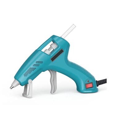 Hantechn Temperature Adjustable Hot Melt Glue Gun - DIY Hand Tool for Crafting &amp; Repair   Precision Trigger &amp; 100W High Power   China Manufactured,