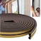 5 Meters Soundproof Window Sealing Strips &ndash; Noise Reduction, Weatherproof Door Seal Tape for Sound Insulation, Energy Efficiency, Draft Stopper,