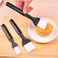 3pcs Nylon Basting Brush Set with Plastic Handle - Heat-Resistant Kitchen Brushes for BBQ, Pizza, Bread, Pastry, and Food Oil - Non-Stick, Easy to Clean,