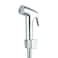 Stainless Steel Portable Jet Fresh Water Shower Holder Set Adjustable Shower Head Holder with High Pressure Spray Nozzle  Wall-Mounted