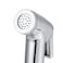 Stainless Steel Portable Jet Fresh Water Shower Holder Set Adjustable Shower Head Holder with High Pressure Spray Nozzle  Wall-Mounted