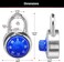Combination Lock for Gym Lockers &ndash; Heavy Duty Locker Padlock, 4-Digit Blue Combination Lock, Pack of 1 &ndash; Ideal Security Lock for School, Gym, Locker Room, and Travel
