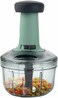 Home Essentiall Manual Vegetable Chopper Large Hand-Press Steel Cutter for Onion, Tomato, Potato, Salad