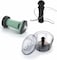 Home Essentiall Manual Vegetable Chopper Large Hand-Press Steel Cutter for Onion, Tomato, Potato, Salad