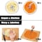 Home Essentiall Manual Vegetable Chopper Large Hand-Press Steel Cutter for Onion, Tomato, Potato, Salad