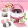 DIY Knitting Machine for Girls &ndash; Crochet Braiding Weaving Loom Toy for Kids, Handmade Wool Craft Set, Manual Pretend Play, Creative DIY Knitting Kit