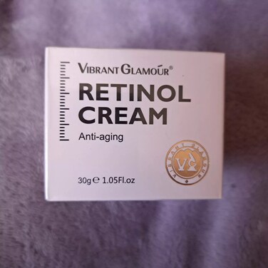 Vibrant Glamour 04 Retinol Cream - Anti-Aging Face Cream for Wrinkles &amp; Fine Lines - Powerful Retinol Moisturizer with Vitamin E &amp; Hyaluronic Acid