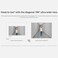 جرس الباب الذكي Xiaomi Smart Doorbell 3S - دقة 2K فائقة الوضوح، رؤية ليلية، خاصية التعرف على الإنسان بالذكاء الاصطناعي، عمر بطارية طويل، متوافق مع تطبيق Mi Home - جرس باب فيديو للأمان