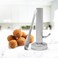 Stainless Steel Falafel Maker &ndash; Large Silver Falafel Press Mold   Easy-to-Use Falafel Scoop for Perfectly Shaped Patties, Durable &amp; Rust-Resistant
