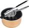 Potato Ricer &ndash; Heavy-Duty Stainless Steel Manual Masher for Smooth, Lump-Free Potatoes, Baby Food, Vegetables &amp; Fruits   3 Interchangeable Discs