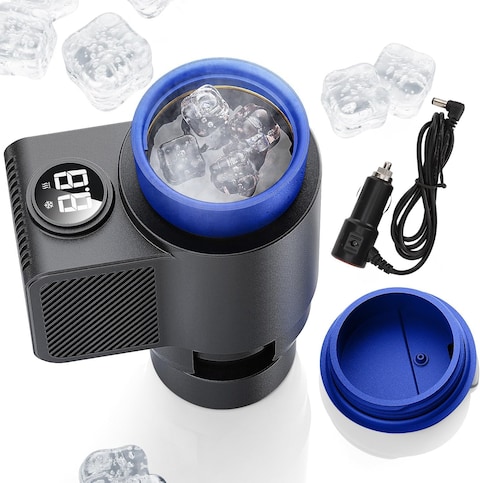 2-in-1 Smart Cup Cooler &amp; Warmer for Car &ndash; 12V 36W Car Mug Holder, Intelligent Cooling &amp; Heating Travel Mug for Coffee, Milk, Water, Beverages
