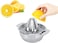 Portable Manual Juicer &ndash; Stainless Steel Lemon Squeezer with Removable Filter &ndash; Handheld Citrus Juicer for Lemon, Orange, and Fruit &ndash; Easy-to-Use