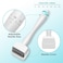 Titanium Adjustable Microneedling Derma Stamp &ndash; Professional Derma Microneedle Stamp for Face, Hair, Beard &amp; Scalp &ndash; Derma Roller Alternative for Skin Care 

