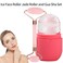 Facial Ice Roller Mold &ndash; Reusable Beauty Cube for Face &amp; Eyes &ndash; Ice Therapy for Skin Tightening, Puffiness, Fine Lines, and Natural Glow, Cooling Face Massage Tool