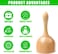 Wooden Handheld Massage Cup for Maderoterapia &ndash; Wood Therapy Massage Tools for Body Sculpting, Cellulite Reduction &amp; Relaxation &ndash; Natural Wooden Cup