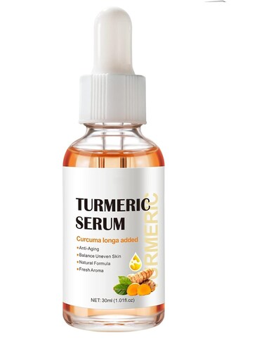 Turmeric Dark Spot Corrector Serum &ndash; Natural Turmeric Oil for Acne, Dark Spots, Hyperpigmentation, Fine Lines, and Wrinkles &ndash; Smooth &amp; Clear Skin Treatment

