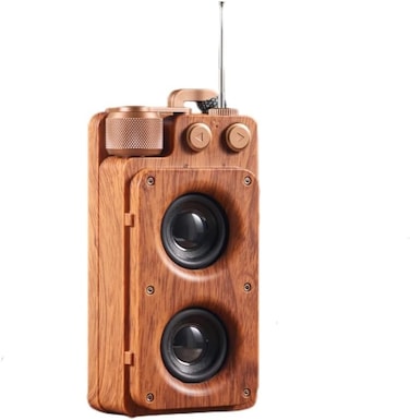 مكبر صوت بلوتوث محمول بقوة 10 وات مع صوت جهير عميق وصوت ستيريو - بلوتوث 5.1، يدعم بطاقة TF، قرص U، AUX وUSB، مكبر صوت لاسلكي قابل لإعادة الشحن