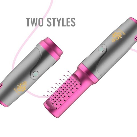 مبخرة كهربائية 2 في 1 مع مشط شعر - جهاز بخور للعلاج بالروائح العطرية قابل لإعادة الشحن عبر USB، موزع عطور بخور العود المحمول، هدية مثالية للمسلمين
