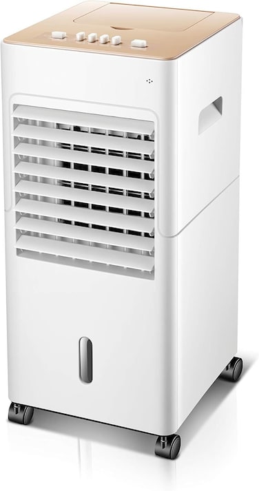 3-in-1 Air Cooler, Air Purifier &amp; Humidifier - 3 Speed Settings with Ice Packs, Dust Gauze &amp; Water Filter for Optimal Air Quality &amp; Comfort