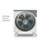 Household 50W Plastic Control Box Fan, 12 Inch 3-Speed Desk Fan for Office, Bedroom, and Home Use - Quiet, Energy-Efficient, Portable Air Circulator for Comfort