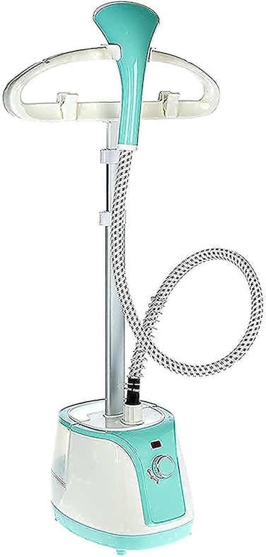 1800W Garment Steamer &ndash; Adjustable Poles, 2 Steam Levels, Overheat &amp; Thermostat Protection, 45s Preheat Time &ndash; Fast &amp; Efficient Clothing Steaming for Home
