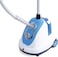 1.4L Garment Steamer with Stainless Steel Nozzle, Heat-Resistant Hose &amp; Leak-Proof Valve, 1700W for Fast Wrinkle Removal &ndash; White &amp; Blue"
