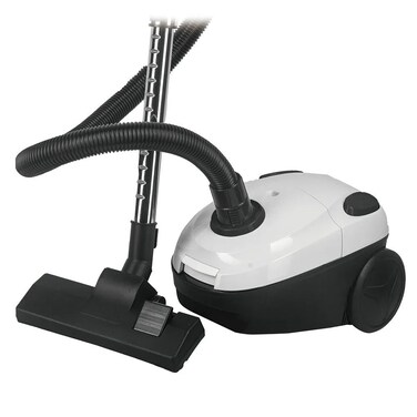 Lightweight Bagged Canister Vacuum Cleaner with Aluminum Telescoping Wand &amp; Retractable Cord  Powerful, Efficient Compact Design