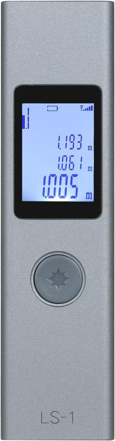 25m Digital Distance Meter Mini Handheld Rangefinder &ndash; Accurate Laser Distance Measuring Device with LCD Backlit Display &ndash; Portable &amp; Compact for Home, Office