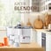 Blender Electric Juicer &amp; Mixer Grinder - 3-in-1 Food Processor with Chopper for Home Kitchen   High-Power Blender for Smoothies, Juices, and Grinding