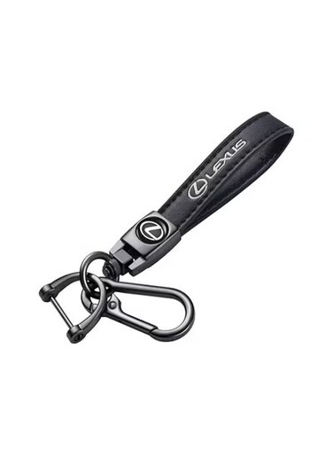 Premium Leather Car Keychain for Lexus RX, ES, GS, LS, NX, RS, GX, LX, RC, LC &ndash; Stylish &amp; Durable Key Holder Accessory for Men &amp; Women​
