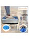 Automatic Shoe Cover Dispenser &ndash; Hands-Free Shoe Cover Machine with 100 Disposable Boot Covers, No-Electric Floor Protection