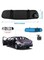 Dash Cam for Cars Front and Rear &ndash; 1080P Dual Lens Rearview Mirror Camera, 4.3&rdquo; LCD Screen, Night Vision, G-Sensor, Loop Recording, Parking Monitor