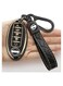 Nissan Key Fob Cover Case &ndash; Soft TPU 5-Button Key Shell with Keychain &ndash; Full Protection for Nissan Altima, Armada, Maxima, Murano, Pathfinder, Rogue &amp; Infiniti (Black)