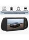 7-Inch Car Rear View Mirror Monitor with HD LCD Screen &ndash; 16:9 Display, 800x480 Resolution &ndash; Backup Camera with Mount Bracket &ndash; Dual Video Input for DVD, Car TV