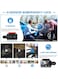 Dual Dash Cam Front and Inside &ndash; 1080P HD Car Camera with Infrared Night Vision, G-Sensor Accident Lock, Parking Monitor