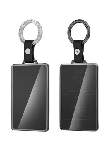 Tesla Model 3 &amp; Model Y Key Card Holder Case - Soft TPU Full Protection Key Fob Cover Shell Accessories with Key Chain - Durable, Scratch-Resistant, Stylish Design
