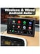 7-Inch Touchscreen Wireless CarPlay &amp; Android Auto Portable Car Player with GPS Navigation, Bluetooth, AirPlay, Mirror Link, Car Stereo Receiver
