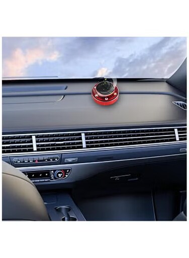 معطر جو يعمل بالطاقة الشمسية لتزيين لوحة القيادة - موزع روائح دوار صديق للبيئة، يعمل بالطاقة الشمسية، رائحة تدوم طويلاً، معطر جو للسيارة للاستخدام الداخلي