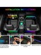 Car LED Interior Strip Lights &ndash; 4PCS 48 LED Multicolor Light Kit with Music Sync, Sound Active Modes, Wireless Remote &amp; DC 12V &ndash; RGB Underdash Lighting