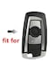 Fluorescent Zinc Alloy Key Fob Cover for BMW &ndash; 360&deg; Full Protection Waterproof Key Case for 1 3 5 Series F10 F20 F30 G20 X3 X4 M3 M4 i3 &ndash; Durable Car Key Shell 
