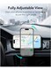 Magnetic Air Vent Phone Holder for iPhone 15/14/13/12 Series &ndash; Designed for MagSafe &amp; HaloLock, Non-Charging Accessory, Secure Car Mount, Black
