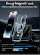 Magnetic Air Vent Phone Holder for iPhone 15/14/13/12 Series &ndash; Designed for MagSafe &amp; HaloLock, Non-Charging Accessory, Secure Car Mount, Black
