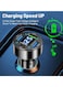 66W 4-Port Fast Charging Car Charger with LED Display &amp; Overcharge Protection &ndash; Universal USB Car Charger for iPhones, Samsung Galaxy, GPS, Tablets, and More
