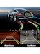 Ultra HD Waterproof Car Backup Camera with 12 LED Night Vision &ndash; 170&deg; Wide Angle Rear View License Plate Frame Camera, Universal Fit
