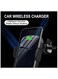 حامل شاحن سيارة لاسلكي سريع Qi بقوة 15 وات - حامل هاتف تلقائي التثبيت لأجهزة iPhone 13 Pro Max و12 و11 وSamsung Galaxy S21/S20/S10 وNote 20، لوحة تحكم الشحن السريع