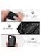 Carbon Fiber Car Key Fob Cover Compatible with Audi Key Shell Case with Keychain Full Protection for A1 A3 A4 A5 A6 Q3 Q5 Q7 TT S3 S5 S8 SQ5 R8 RS3 RS5 RS6 RS7 3 Button