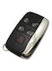 5-Button Smart Remote Car Key Fob Replacement Shell for Range Rover Evoque, Jaguar XF JF, and JLR Models &ndash; Durable Key Case Housing Without Electronics
